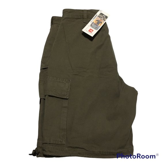 NWT The North Face Heritage Logo Cargo Shorts Men’s Waist Size 38 L Green NEW - Picture 14 of 16